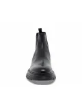 Polacco Fabi BEATLE STILE INGLESE in pelle nero