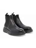 Polacco Fabi BEATLE STILE INGLESE in pelle nero