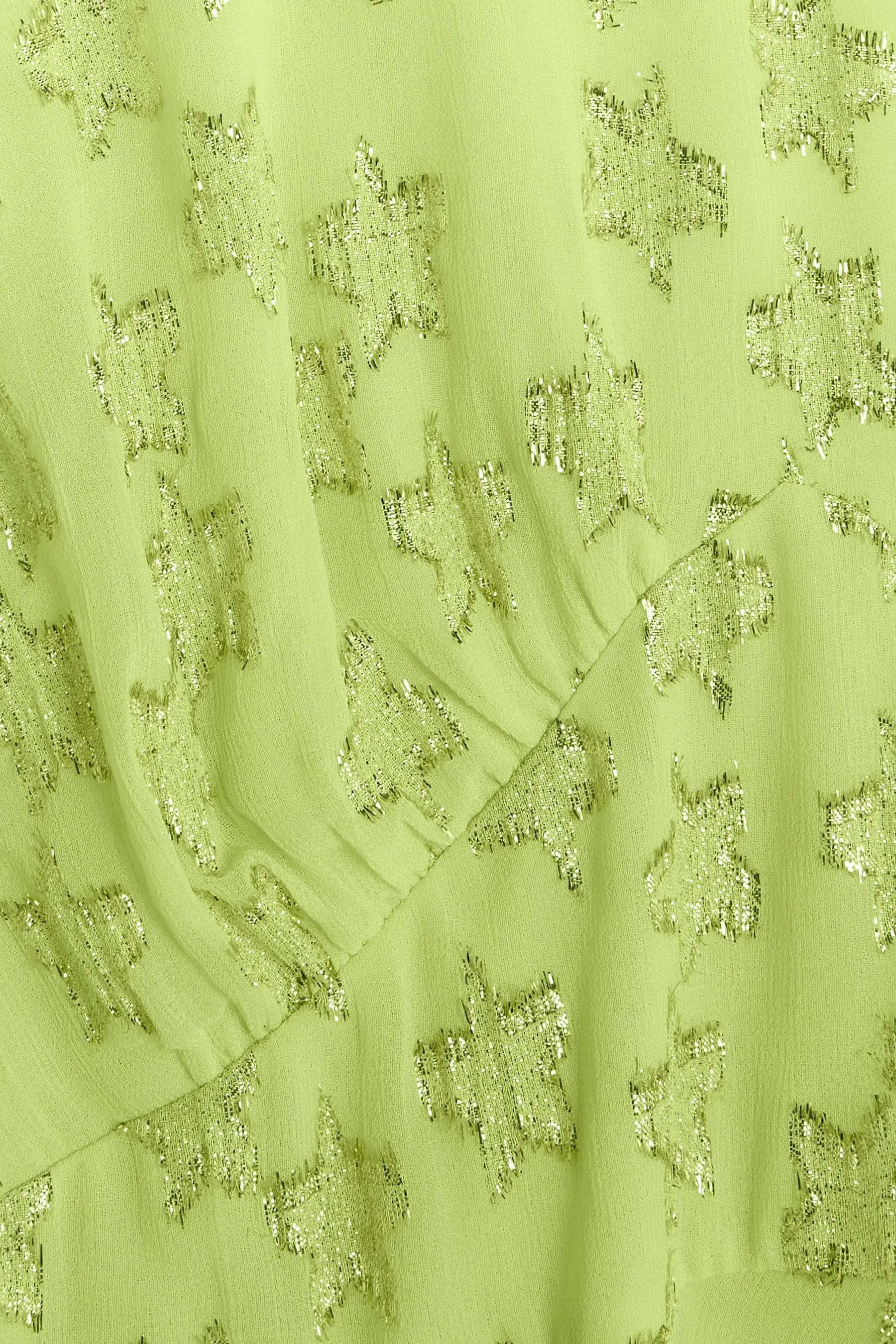 River Island - Abito maxi con stelle glitter