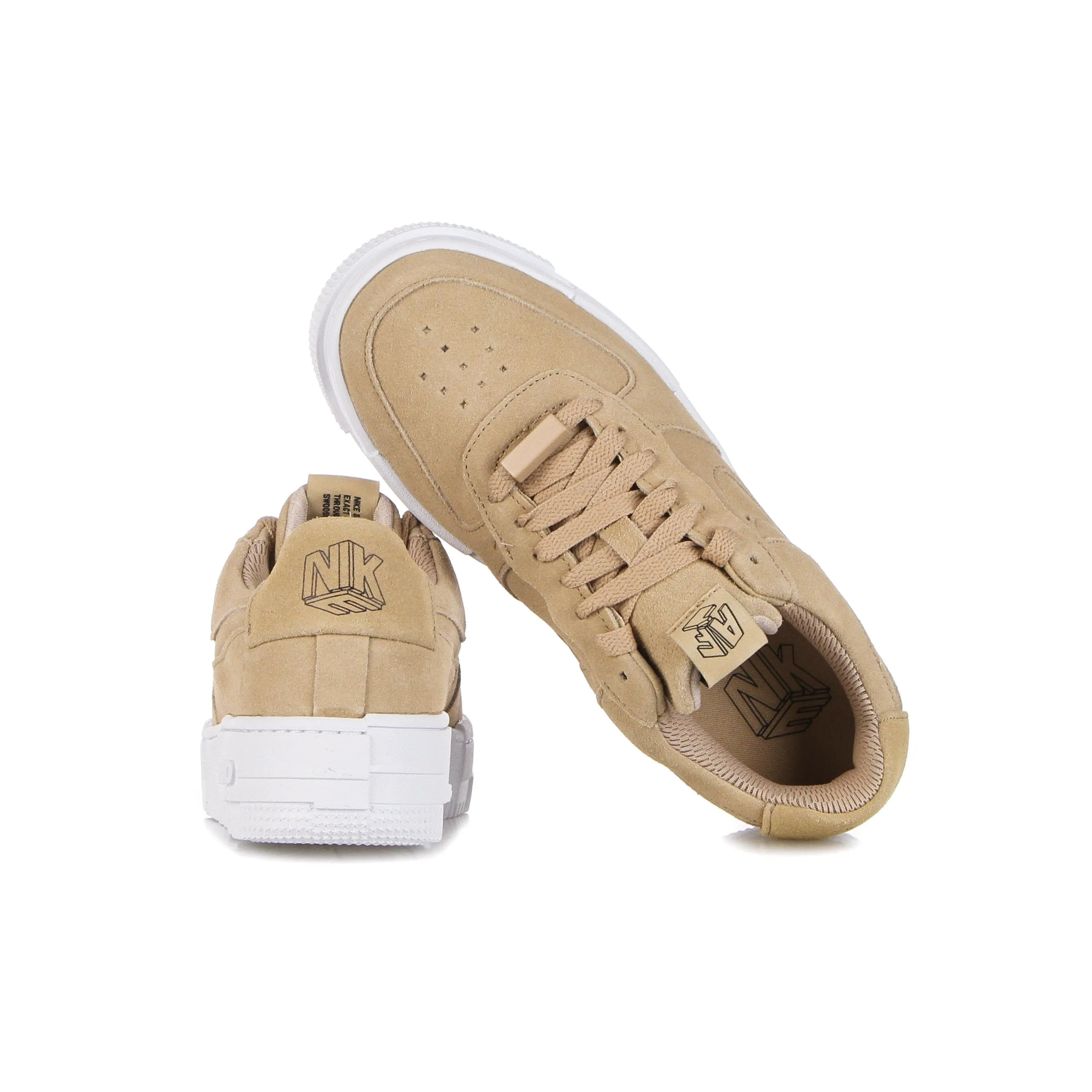 Scarpa Bassa Donna W Af1 Pixel Hemp/hemp/hemp/white