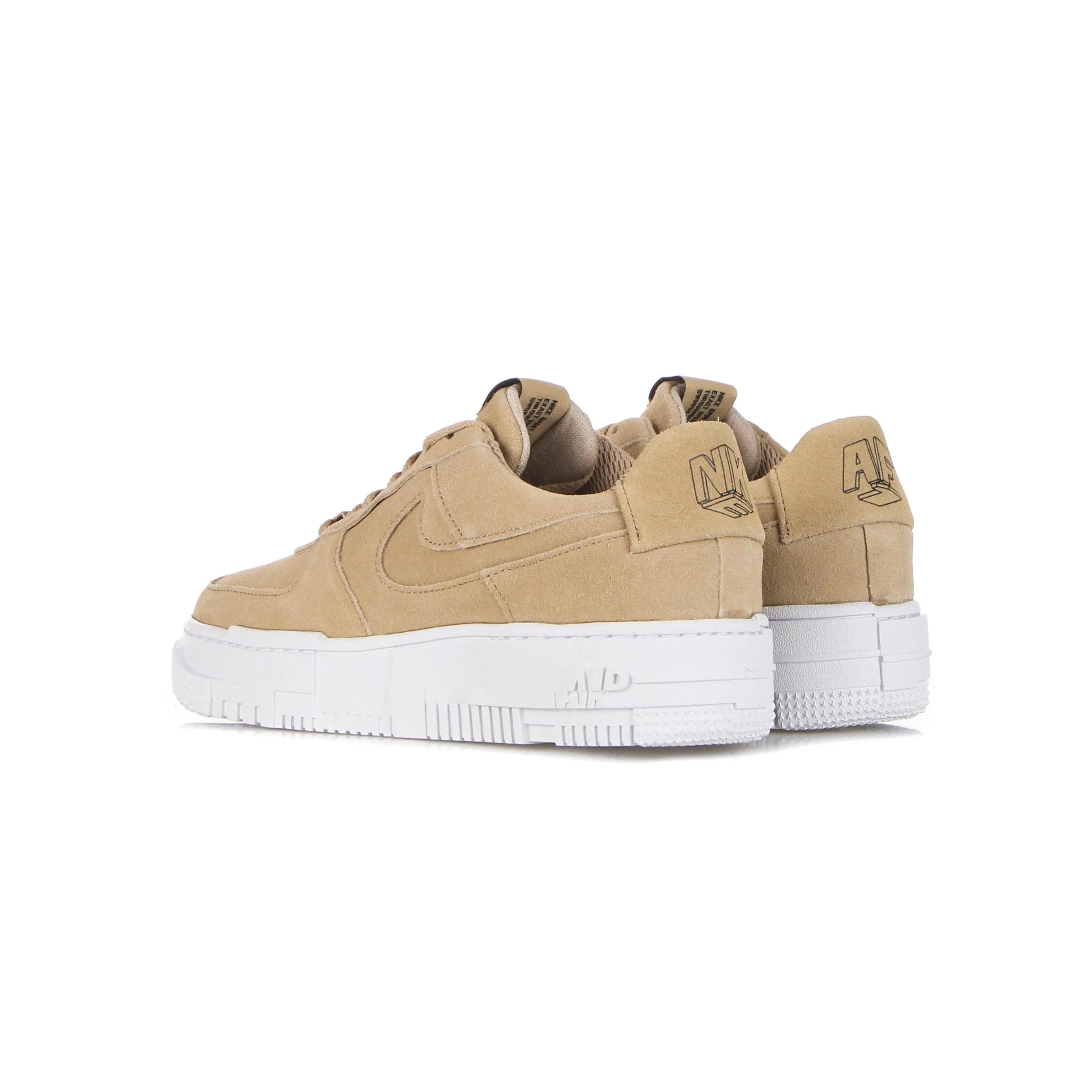 Scarpa Bassa Donna W Af1 Pixel Hemp/hemp/hemp/white