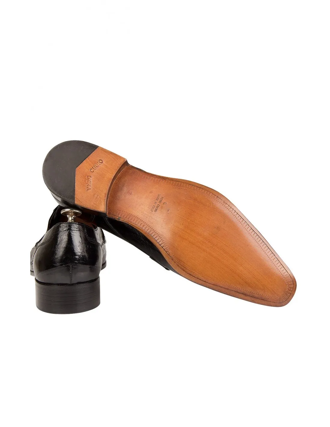 Scarpa Derby in Anguilla Nero
