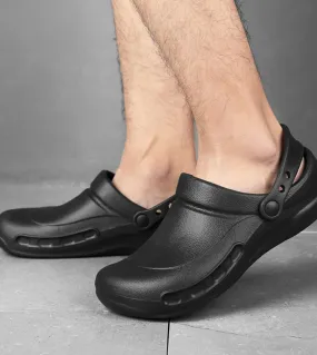 Scarpe antinfortunistiche Antiscivolo Scarpe da uomo resistenti allolio Luoghi umidi Scarpe da lavoro ospedaliere Scarpe da bag