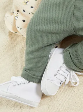 Scarpe da ginnastica alte tela - Bianco