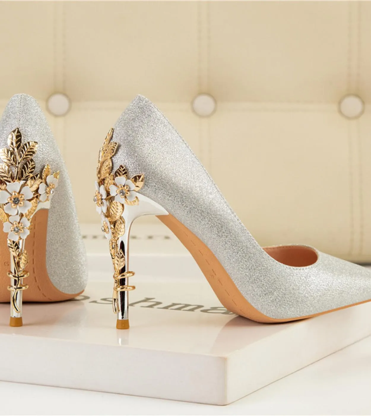Scarpe da sposa con tacco alto blu Scarpe da sposa blu con tacco alto 2023 Donna alta 10 cm