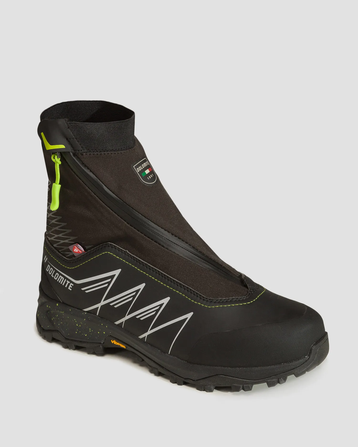 Scarpe nere invernali da trekking alte da uomo Dolomite Tamaskan 418186-119