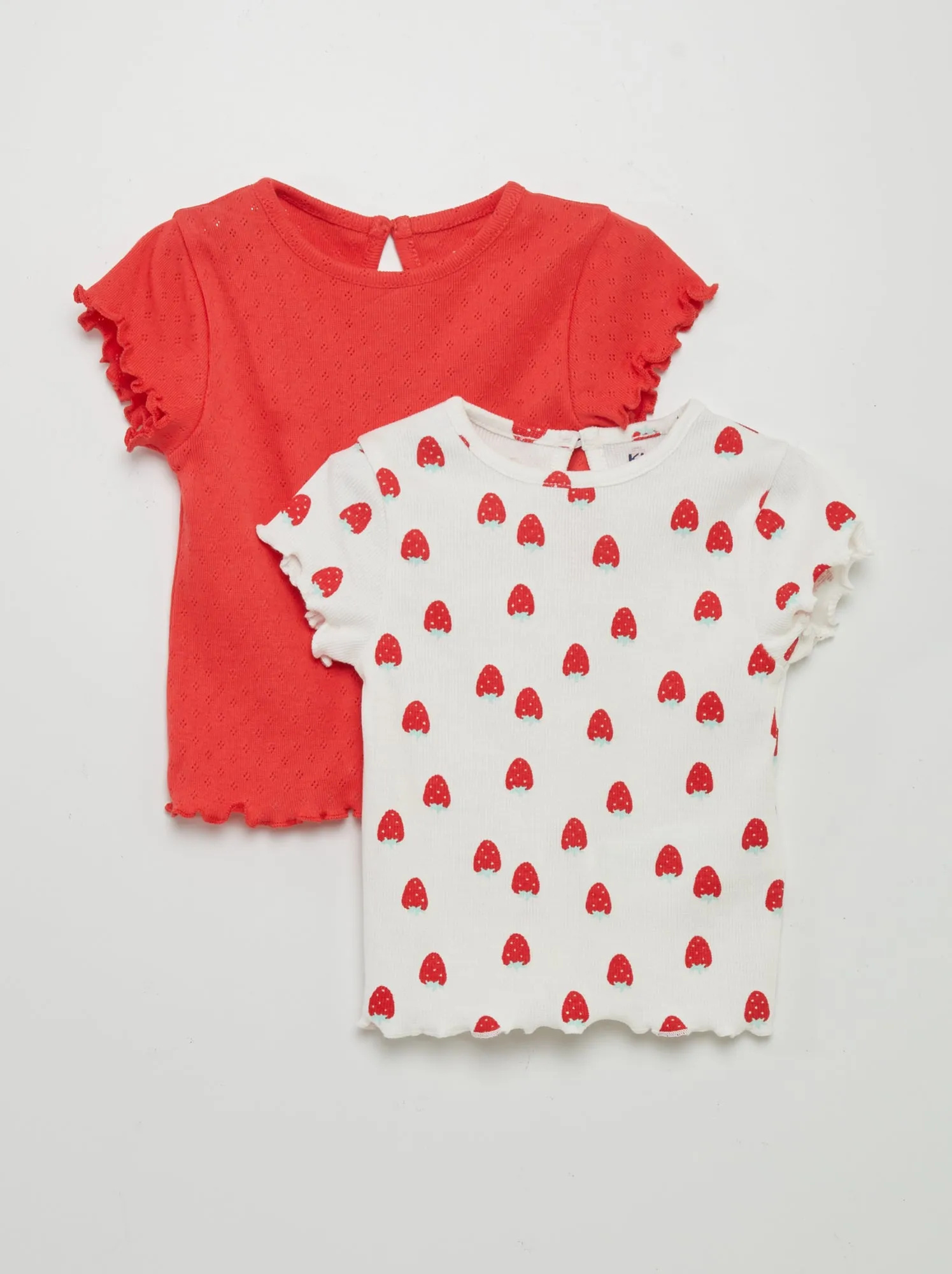 Set di 2 t-shirt - BIANCO