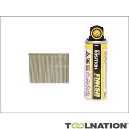 Stanley Bostitch 16G64FC Chiodo di finitura standard + gas 64 mm zincato 2000 pezzi