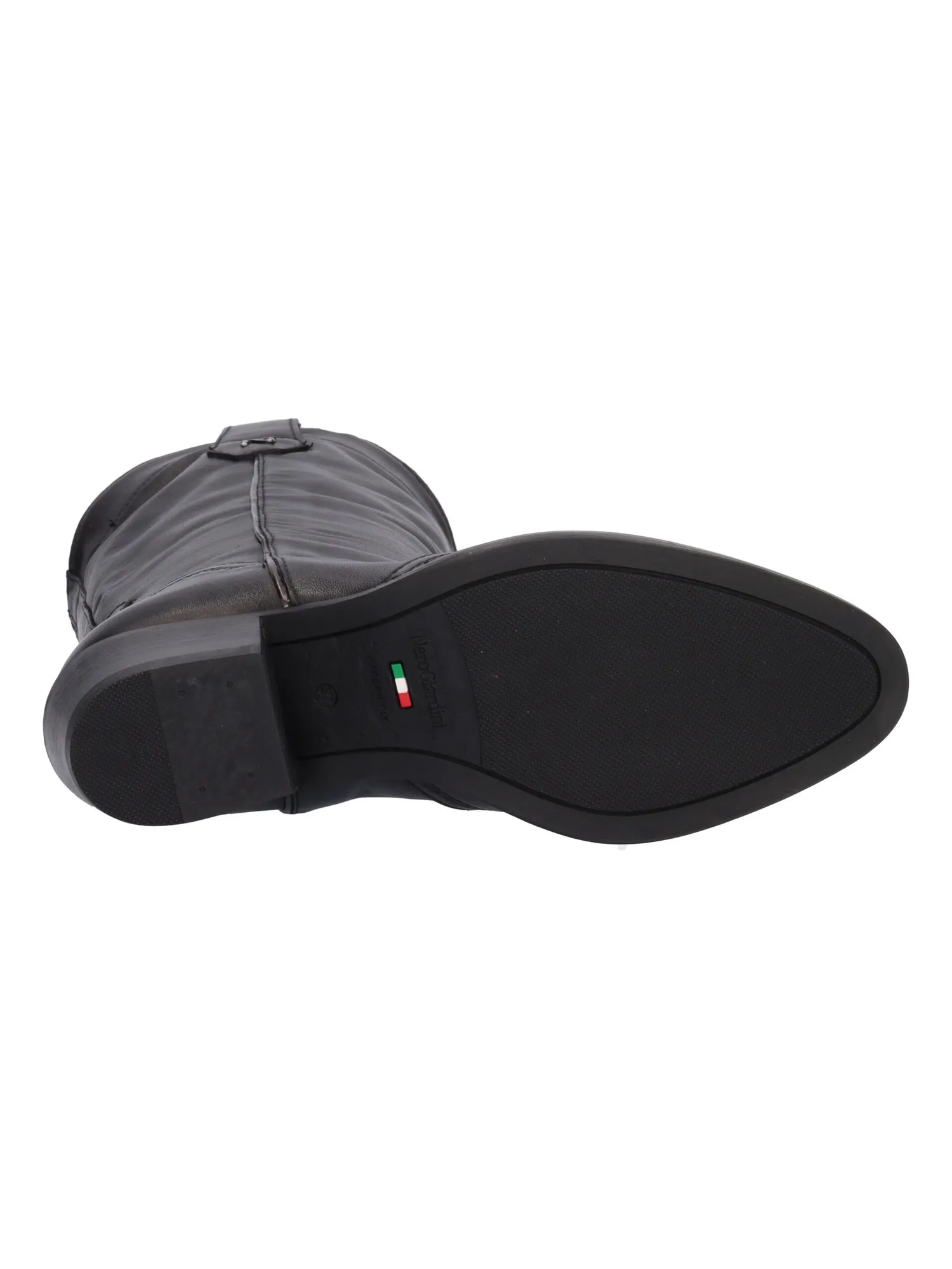 Stivale tacco basso Nero Giardini da donna nero