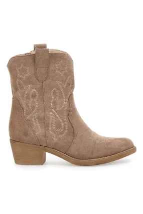 Stivaletti Camperos Beige Dame Rose 1203