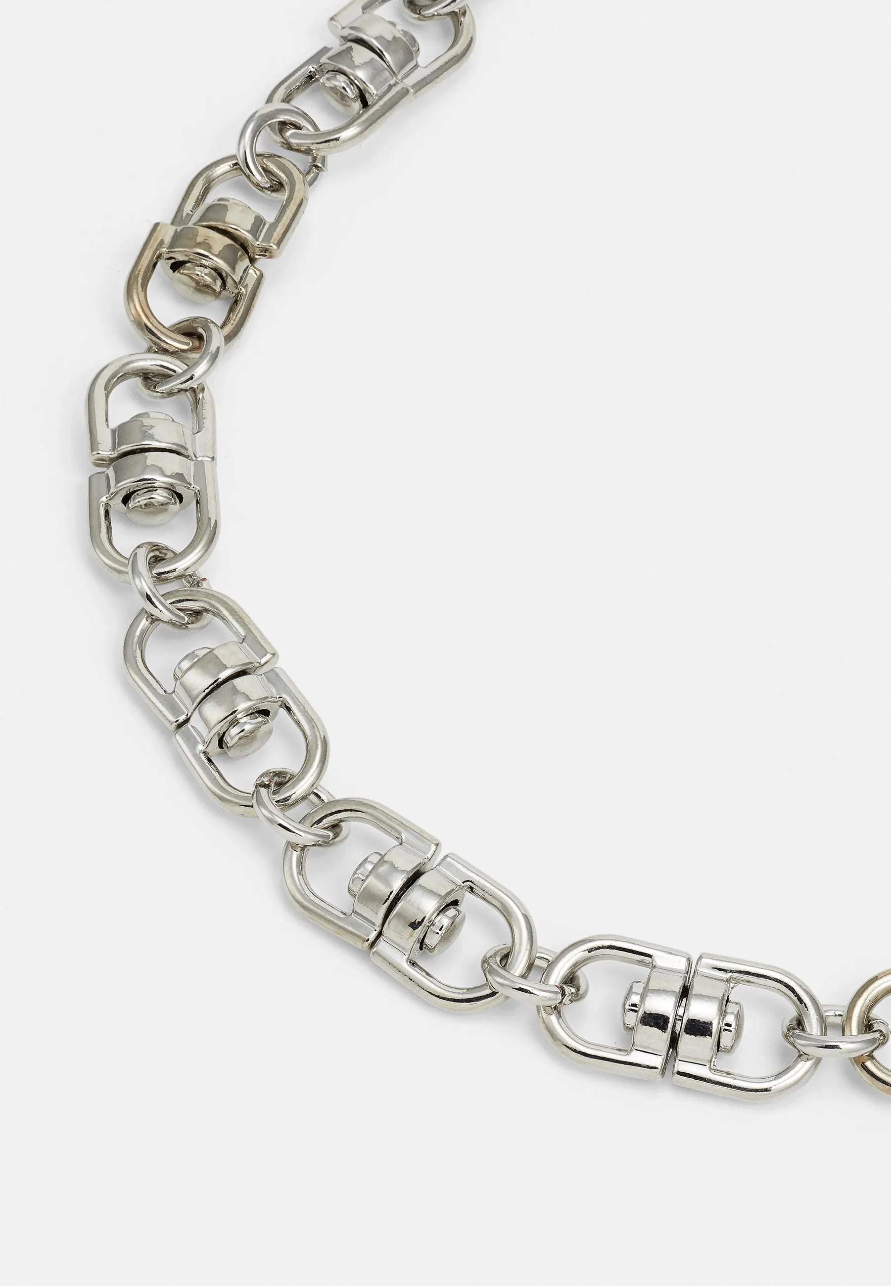 SWIVEL CHAIN NECKLACE UNISEX - Collana