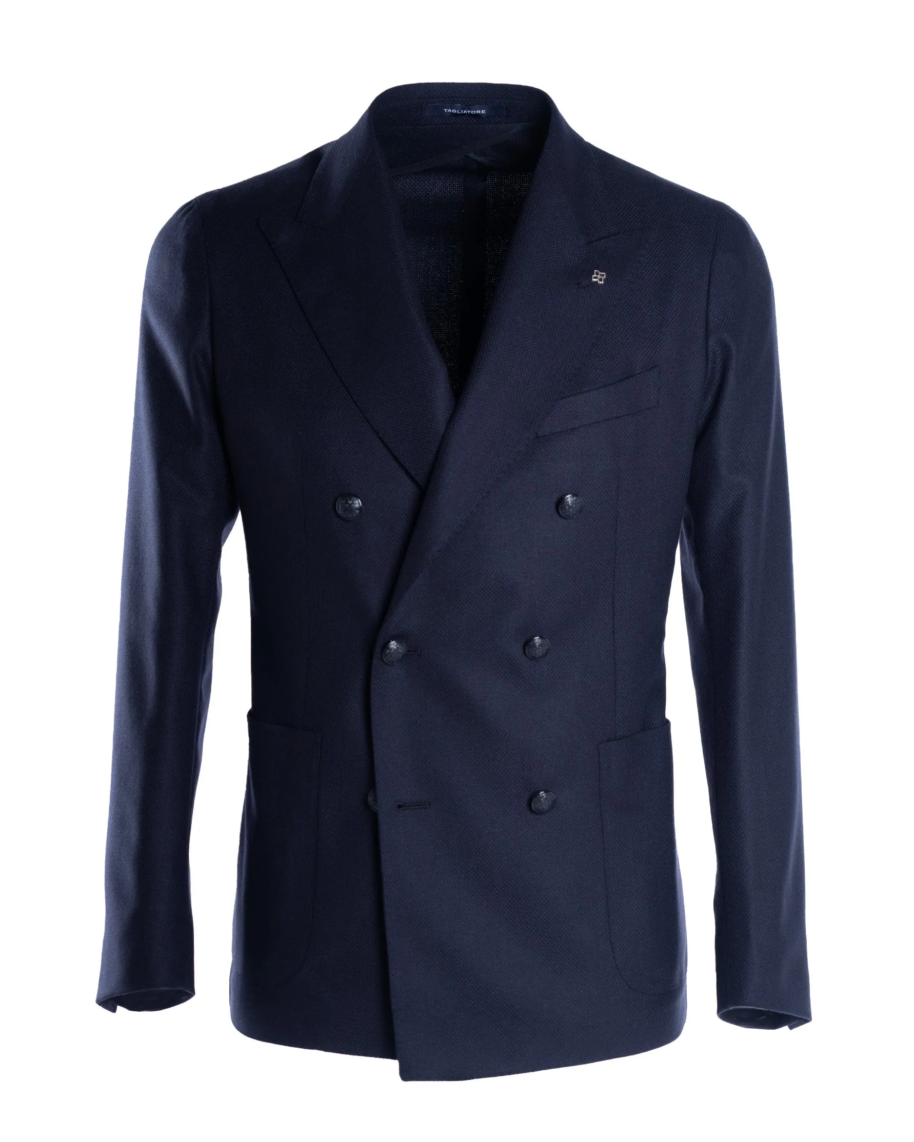TAGLIATORE GIACCA DOPPIO PETTO LANA E CASHMERE