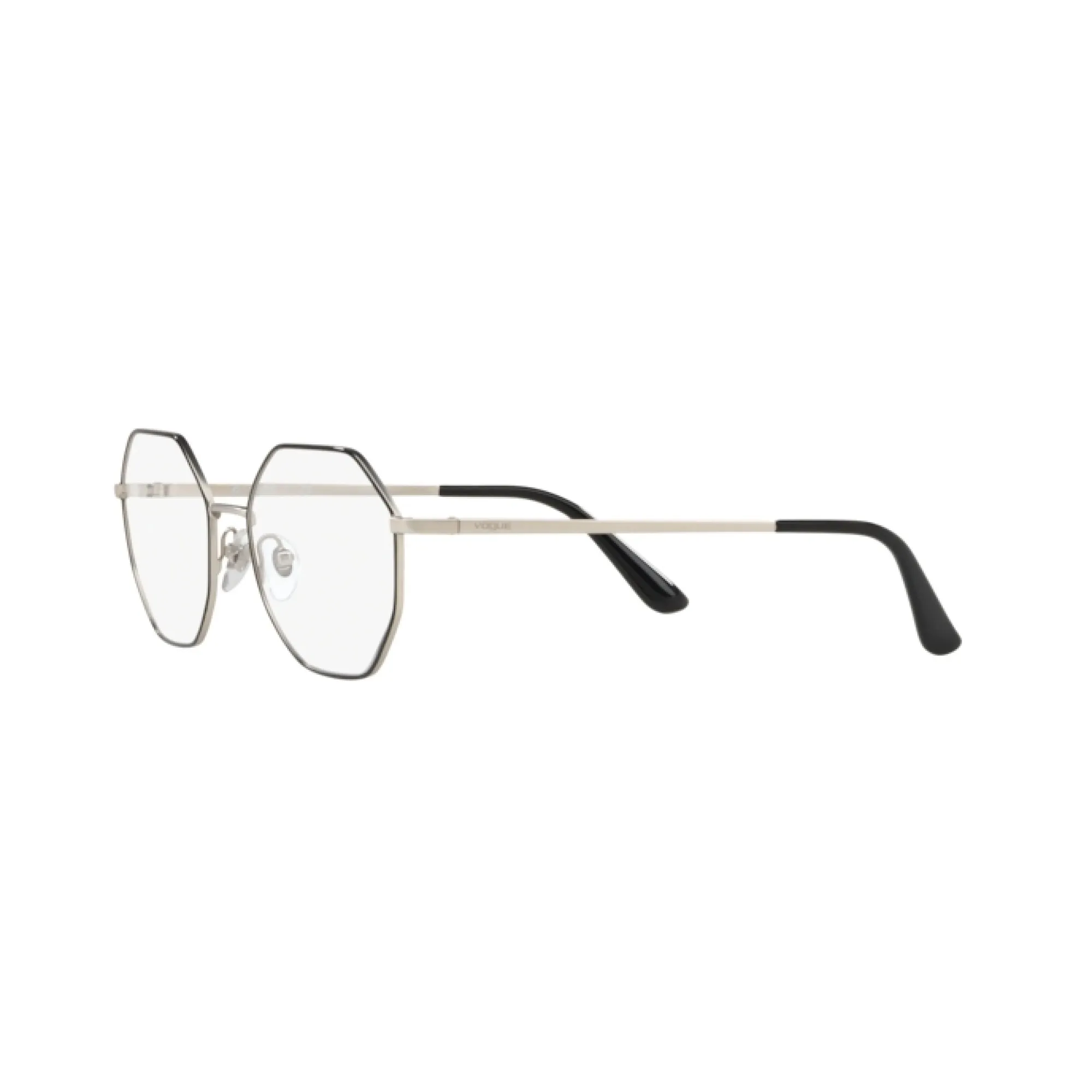   Vogue VO 4094 - 323 Nero / Argento Opaco | Occhiale Da Vista Donna 