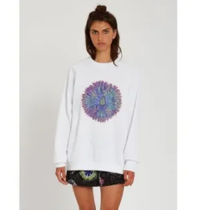 VOLCOM Maglione Coral Morph (bianco) Donna