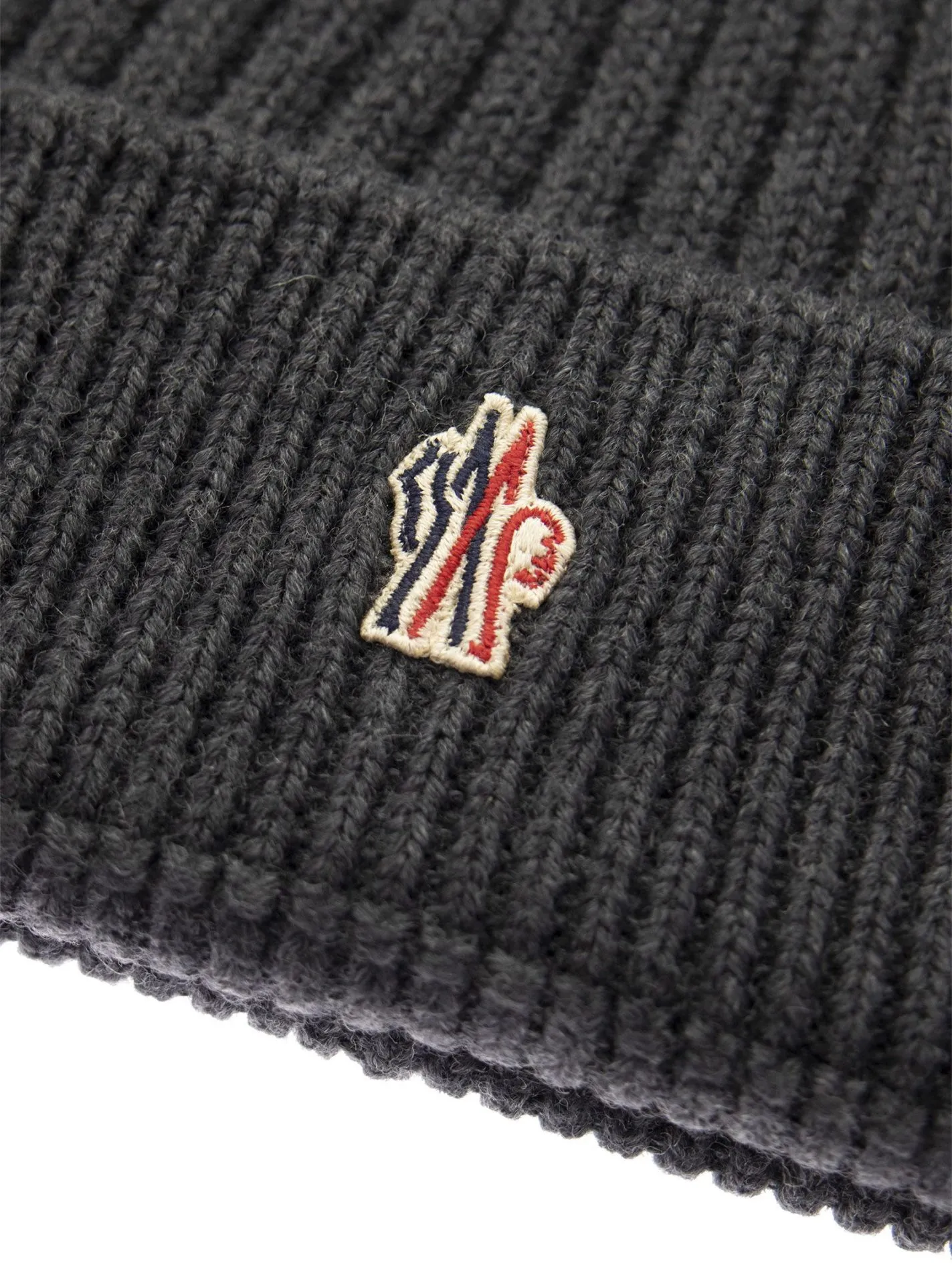 Wool Rib-Knit Beanie