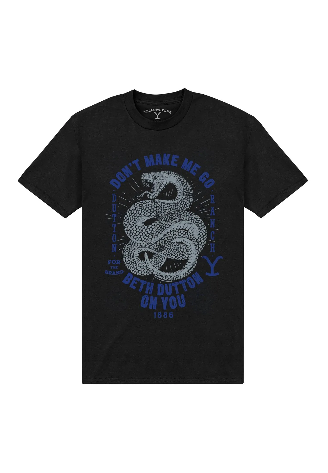 YELLOWSTONE BETH DUTTON SNAKE - T-shirt con stampa