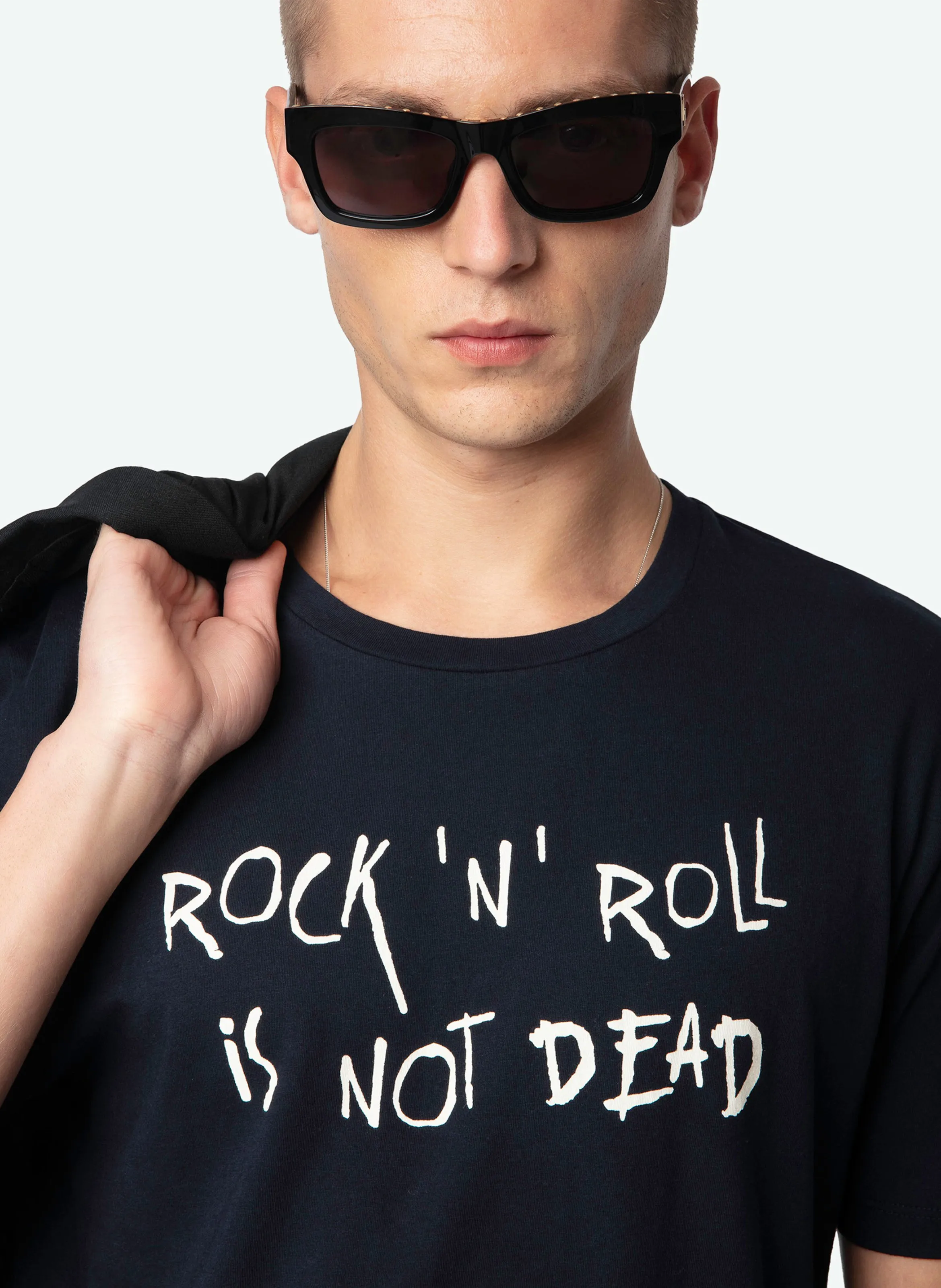  ZADIG&VOLTAIRE   TOMMY - T-shirt dritta in cotone bio | Blu
