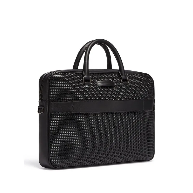 Zegna Luxury Tailoring Edgy Business Bag Lhptbc1904z